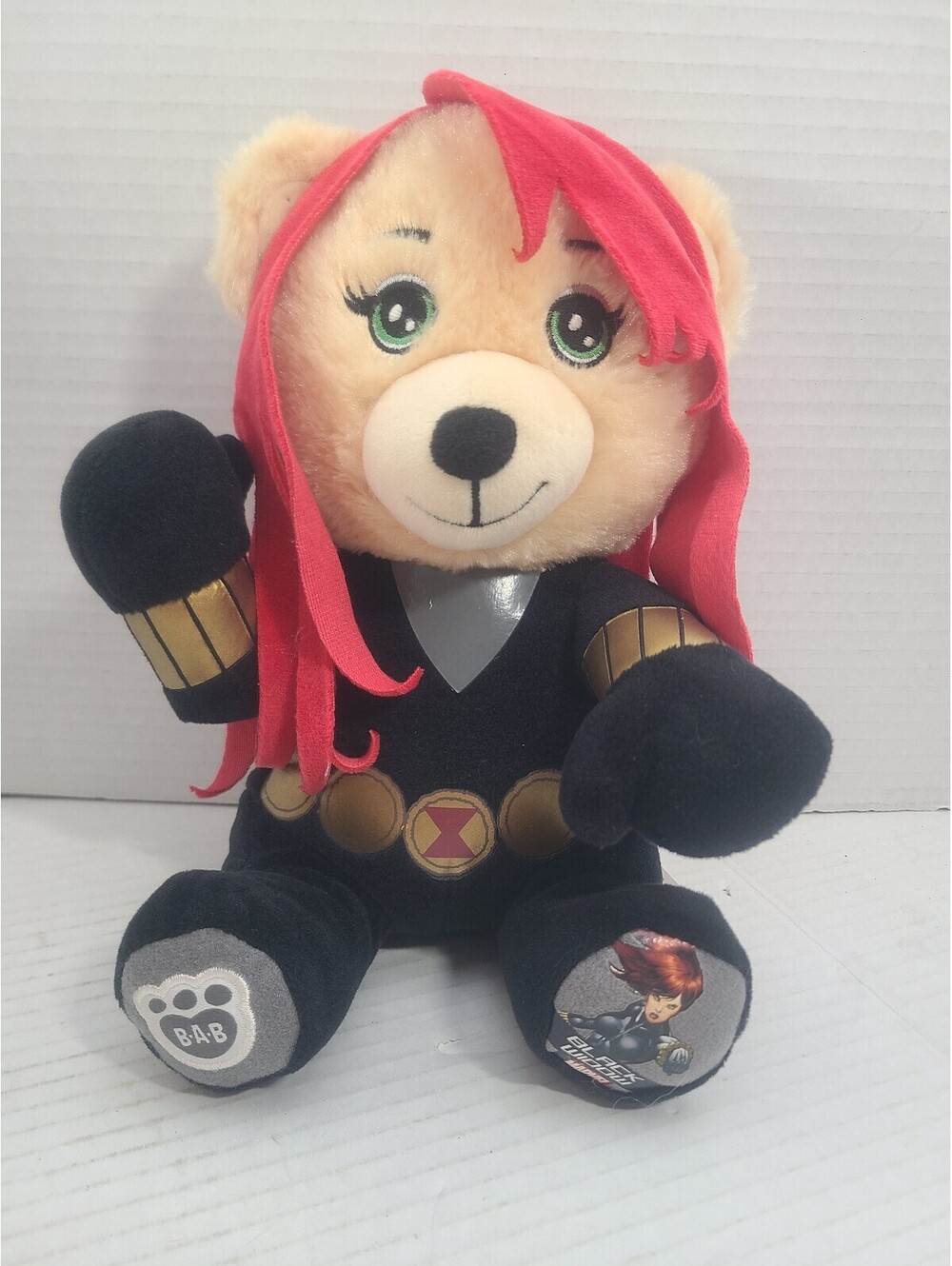 Build A Bear Workshop Marvel Black Widow Plush Stuffed Animal